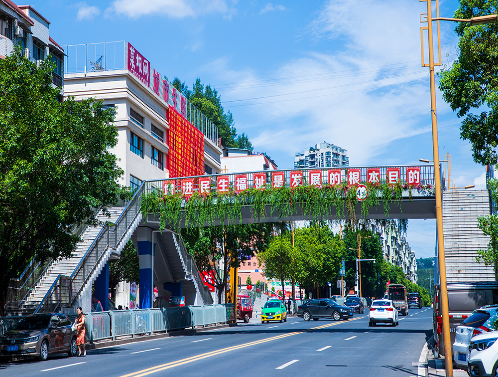 城南路广场之支路人行天桥